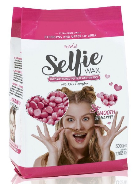 Пленочный воск для депиляции лица в гранулах Selfie