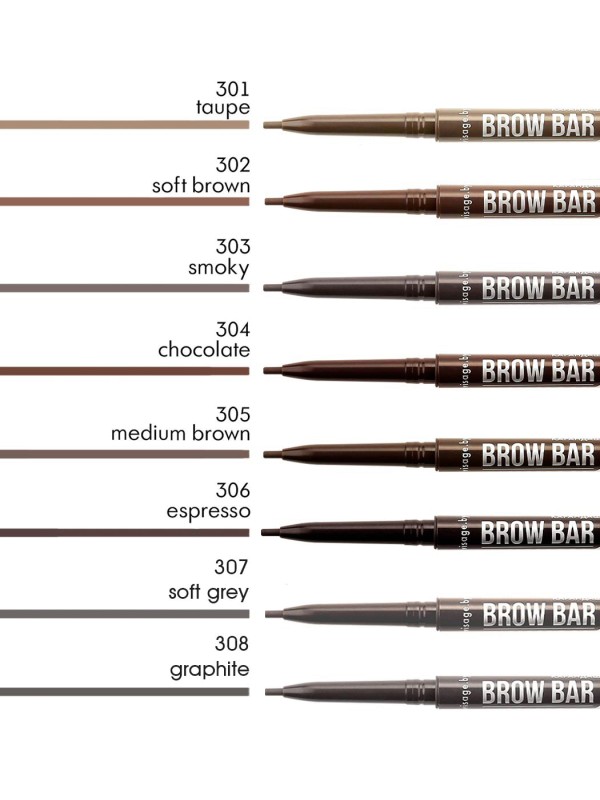 Карандаш для бровей "Brow Bar Ultra Slim" (тон 305 MEDIUM BROWN)