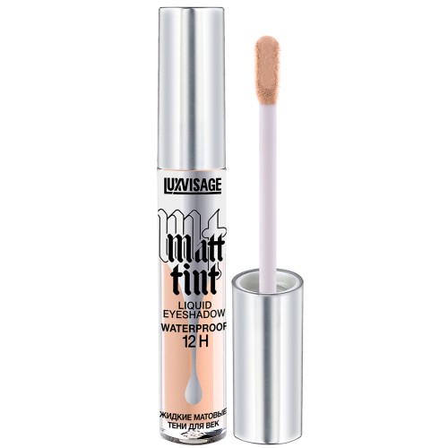 Жидкие матовые тени для век Matt tint waterproof 12H (тон 101Cream Beige)