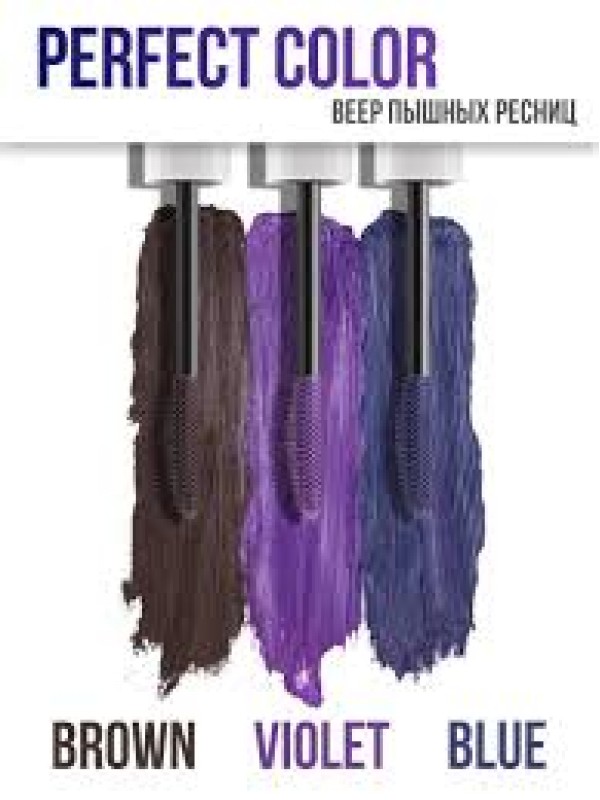 Тушь для ресниц PERFECT COLOR веер пышных ресниц  (BROWN)