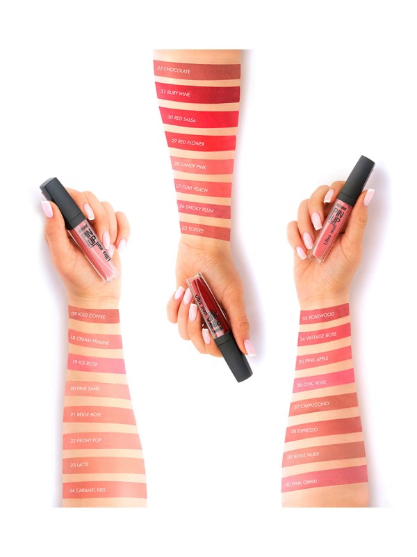 Матовый блеск для губ PIN UP ULTRA MATT (тон 18 CREAM PRALINE)
