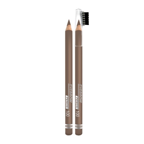 Стойкий пудровый карандаш для бровей (ТОН100 ТАУП)
