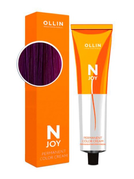 Крем-краска для волос N-Joy (0/25 фиолетово-махагоновый розовый)