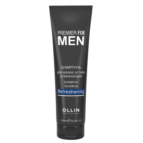 Освежающий шампунь для волос и тела Premier for Men