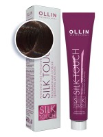 Стойкий краситель для волос безаммиачный Silk Touch (6/1 темно-русый пепельный)