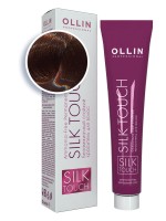 Стойкий краситель для волос безаммиачный Silk Touch (6/7 темно-русый коричневый)