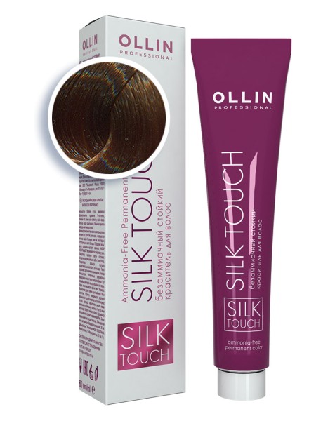 Стойкий краситель для волос безаммиачный Silk Touch (7/0 русый)