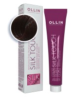 Стойкий краситель для волос безаммиачный Silk Touch (3/0 темный шатен)